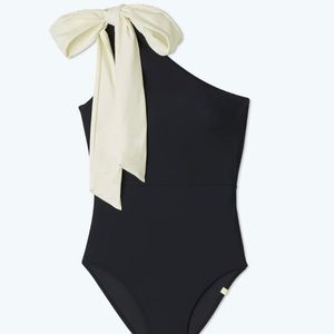 Summersalt, the Bow Shoulder Ruched Side-Stroke, Women’s Size 10 Brand New